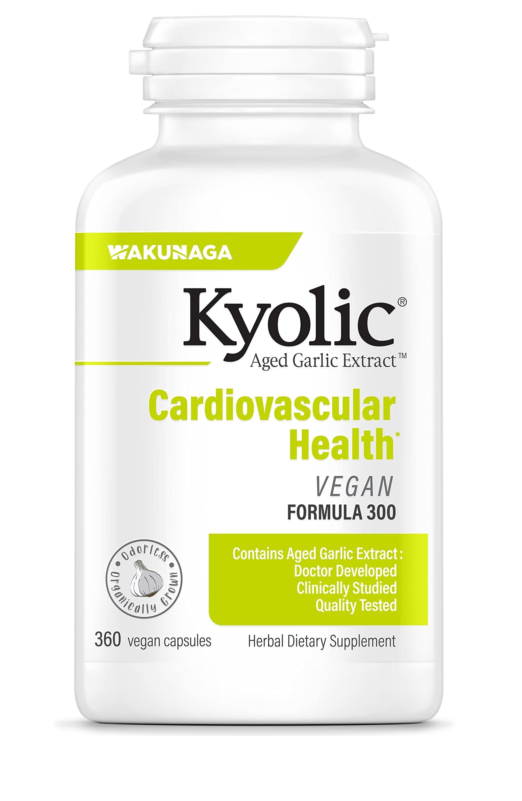 Amazon.com: Kyolic Aged Garlic Extract Formula 300, Cardiovascular