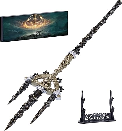Elden Rings Mohgwyn's Sacred Spear,11.8 Inch Metal Craft Equal Scale
