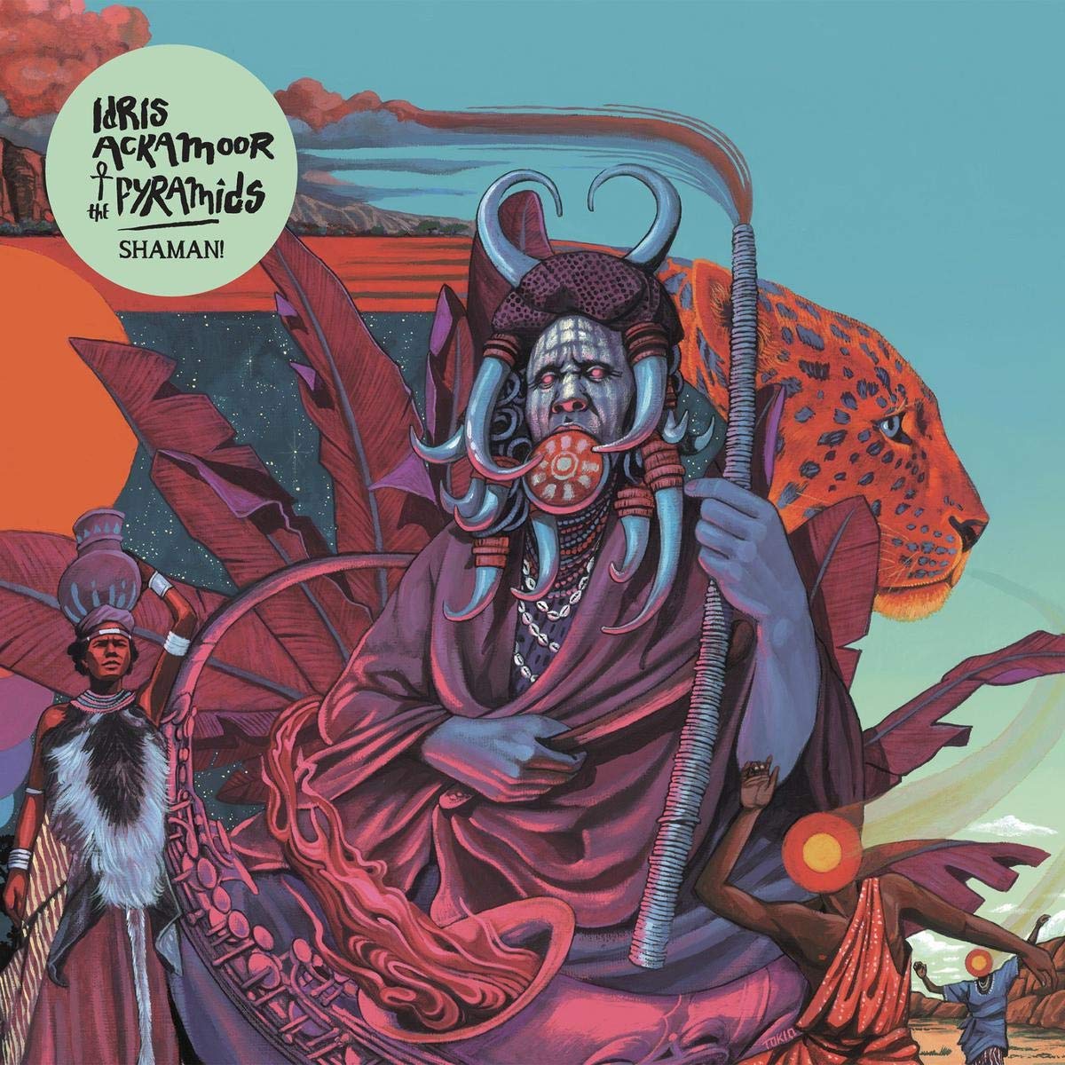 Idris Ackamoor and the Pyramids Shaman! double LP vinyl Europe Strut 2020 in