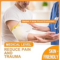 Vista 4 de Carbou Apósito de Petrolato Xeroform Médico de 4"x4", Almohadillas de Gasa No Adherentes, Parche de Gasa de Malla Fina Suave para Cuidado