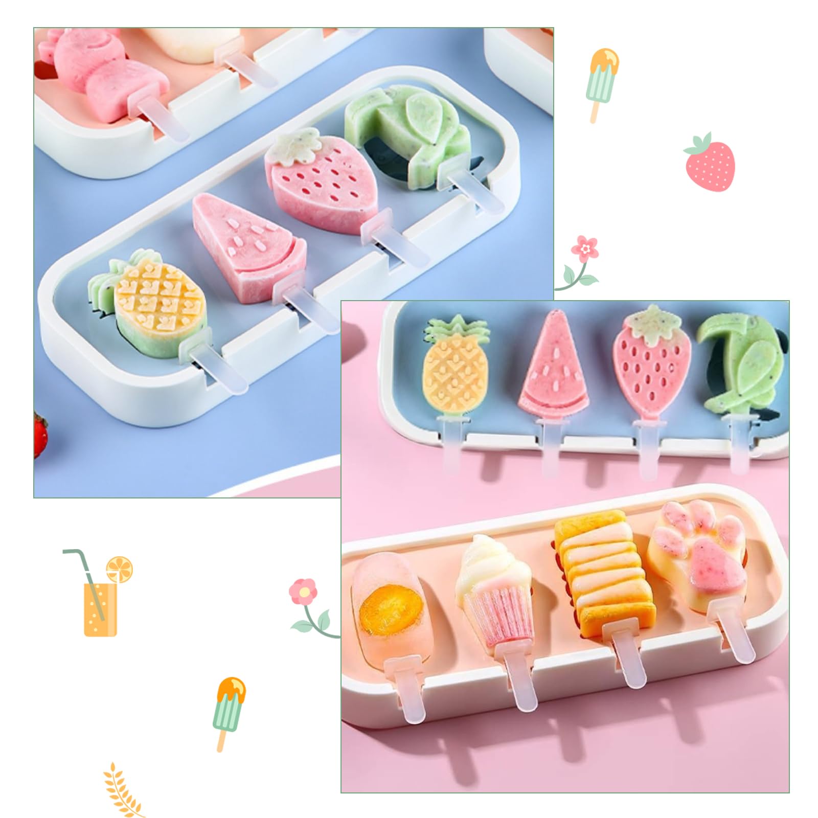 mini ice pop molds