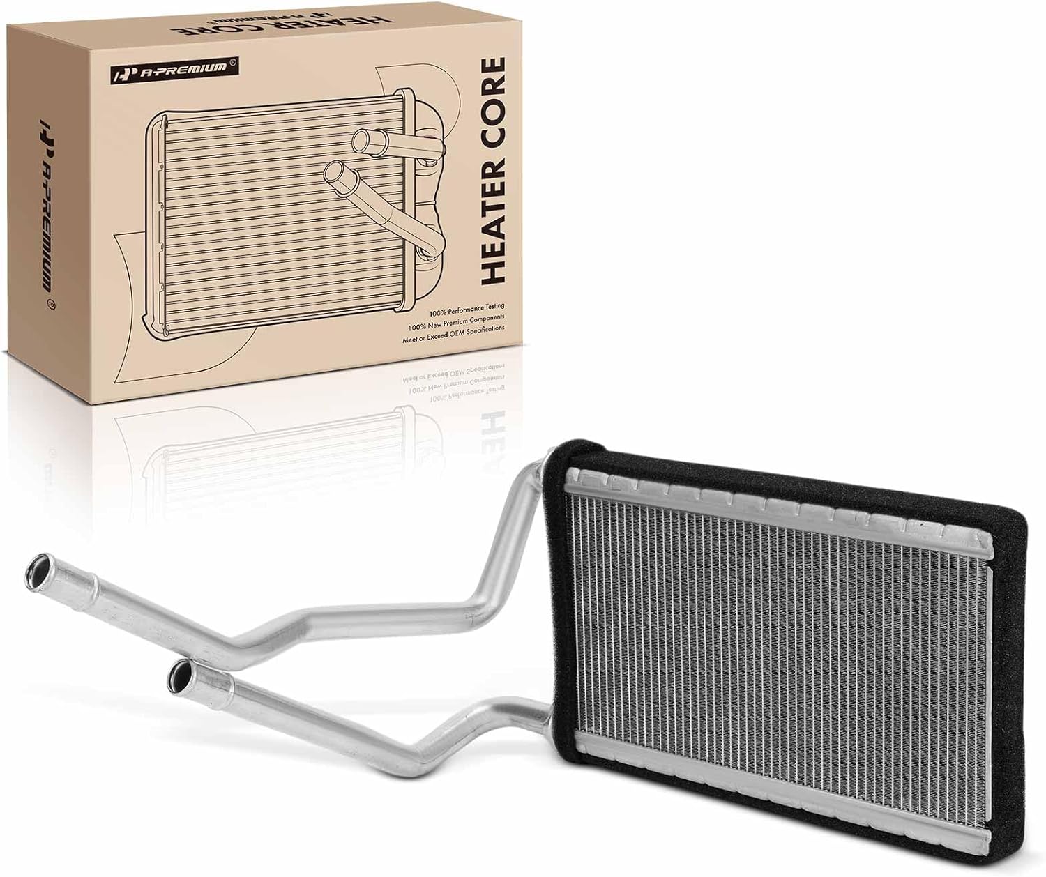 A-Premium HVAC Heater Core Compatible with Toyota Camry, RAV4, Highlander, Avalon, Venza, Crown & Lexus RX350, RX350h, RX450h+, RX500h, ES250, ES300h, ES350, NX250, NX350, NX350h, NX450h+