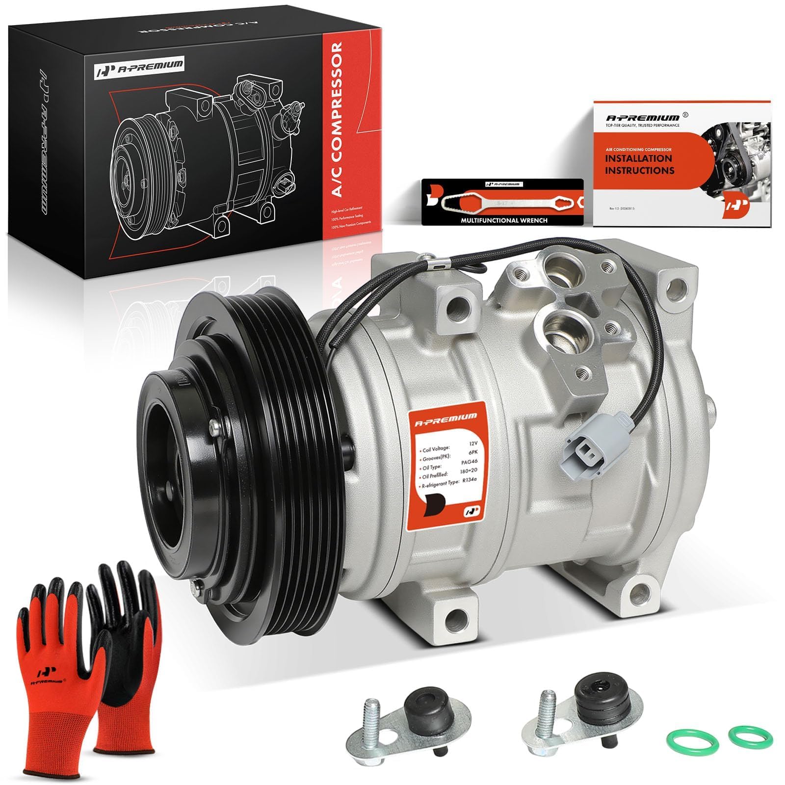 A-Premium APACC250 AC Compressor
