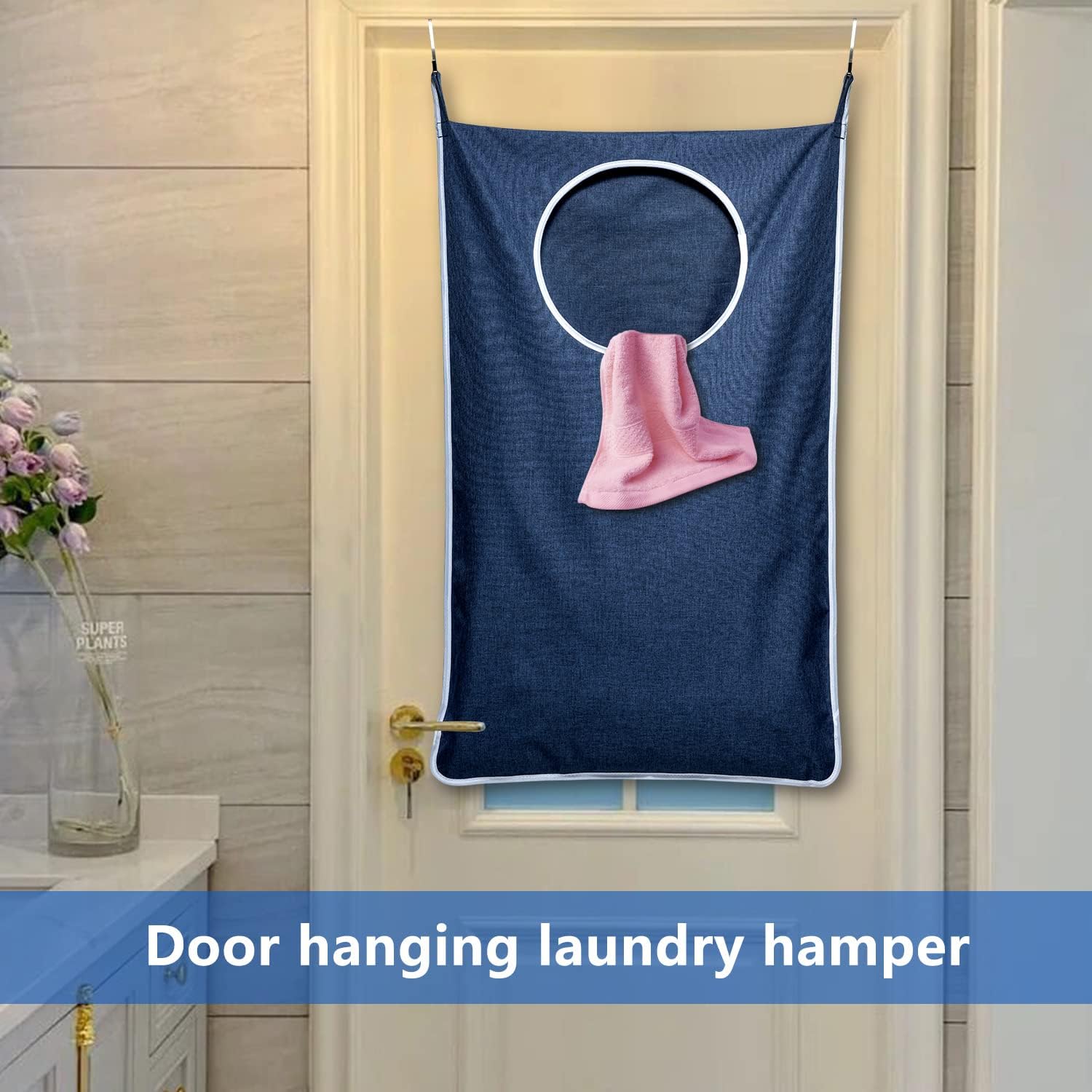 Lar Hanging Laundry Hper Bag, Oversized Clothes Hanging