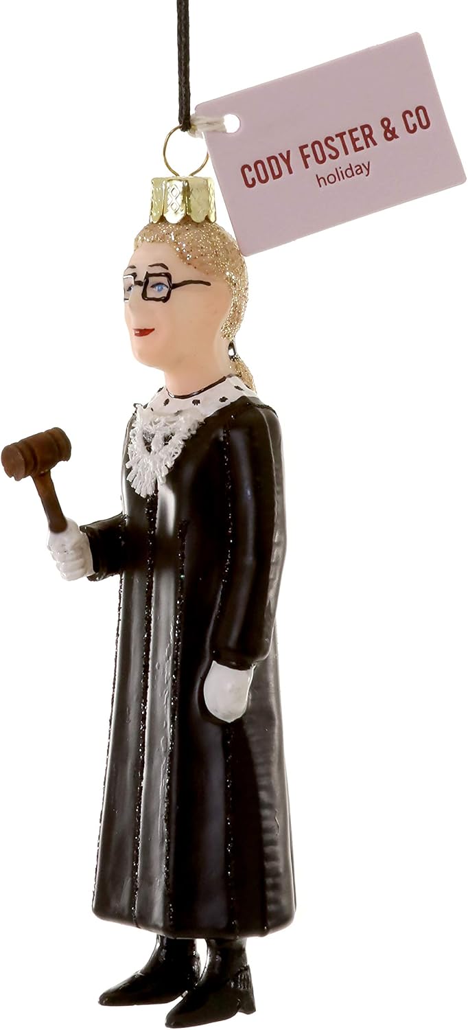 Ruth Bader Ginsburg Ornament