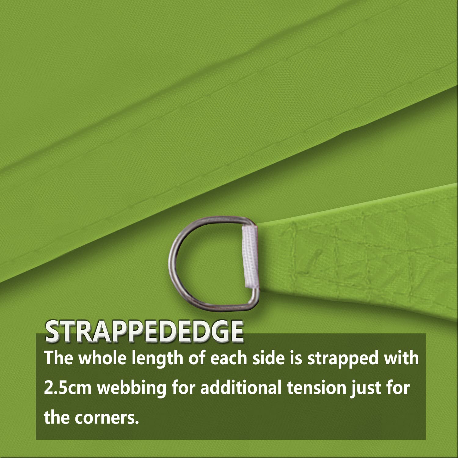 Toile Ombrage 3 X 6.5 M Toile Ombrage HDPE Respirant Filet D'ombrage De Jardin Avec Corde Libre Serre-Cables Pour Jardin Terrasse Camping, Beige