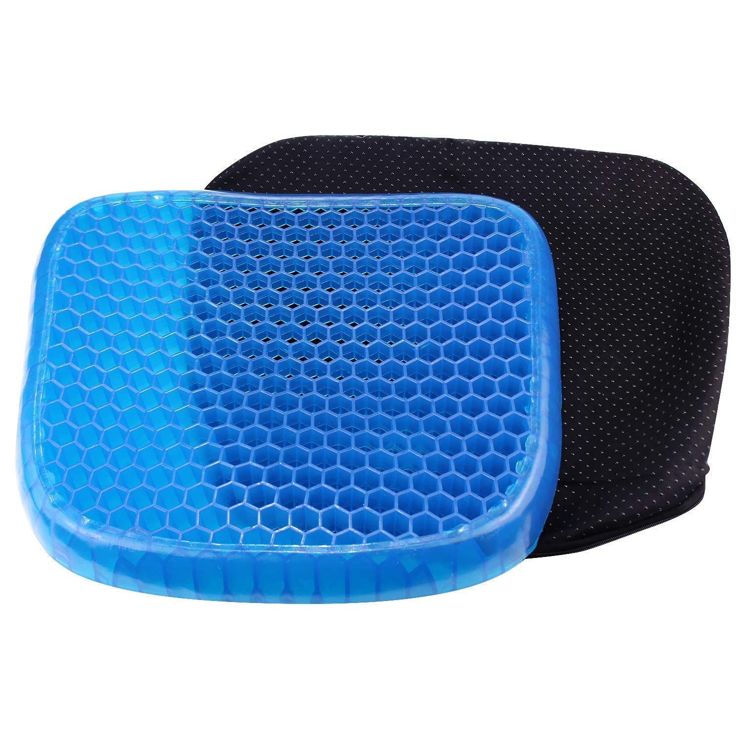 Mishrit Gel Orthopedic Seat Cushion Pad for Car, Office Chair, Wheelchair, Home||Pressure Sore Relief, Ultimate Gel Comfort(Multi Color)(Pack of 1). (B0C69VLMHV) Amazon Price History, Amazon Price Tracker