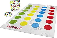 Hasbro Gaming, Jogo de Festas, Twister - Novos Movimentos, Jogo de Equilíbrio, 2 Jogadores ou Mais - A partir de 6 Anos
