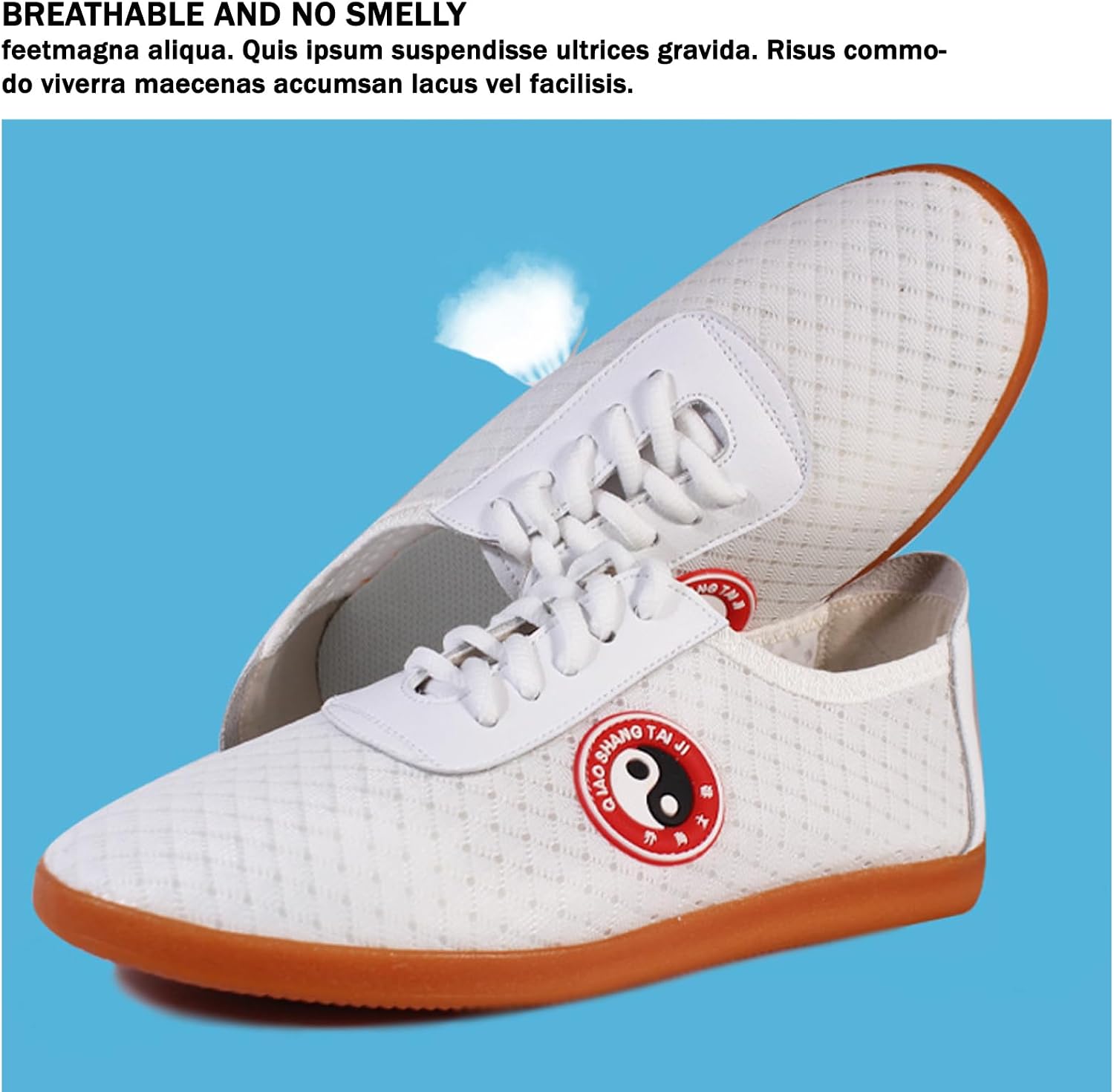 Mesh Karate Shoes for Women, Kung fu Tai Chi Shoes for Men, Chinese Traditional Womens Mens Taekwondo Martial Arts Walking Shoes Taichi Kong Fu Sneakers Training Shoes(Size:35EU,Color:A)