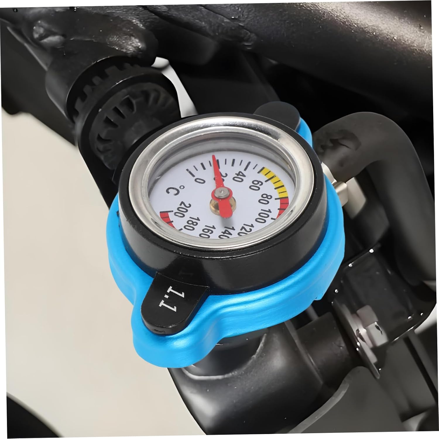 Automotive Water Coolant Temperature Gauge Compatible Cars Trucks Rvs Efficient Engine Performance Monitoring Pressure Cap
