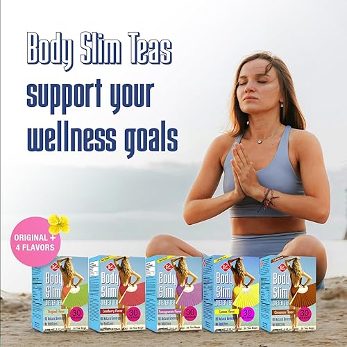 Miniatura 3 de Uncle Lee's Tea Té para Adelgazar del Cuerpo, Té para Dietas, Té Herbal Chino sin Cafeína con Hojas de Sena y Sabor Natural a Ralladura de Limón, 30