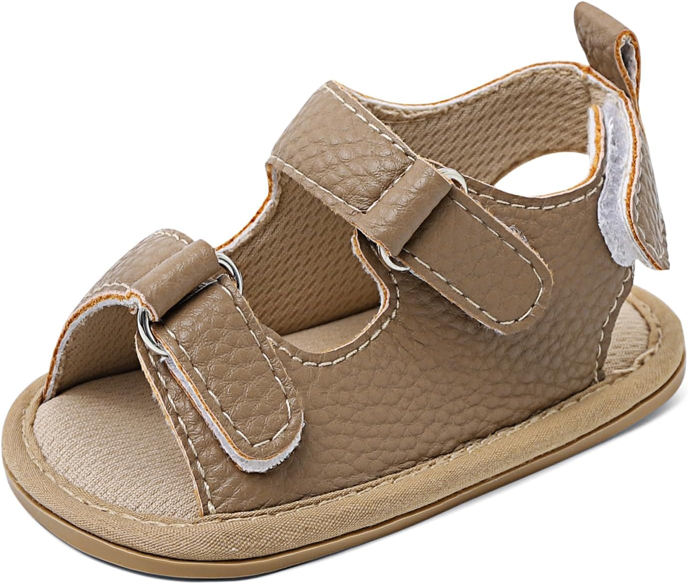 LACOFIA Sandals Baby Boys Girls Shoes First Steps Baby Shoes Summer with Non-Slip Rubber Sole