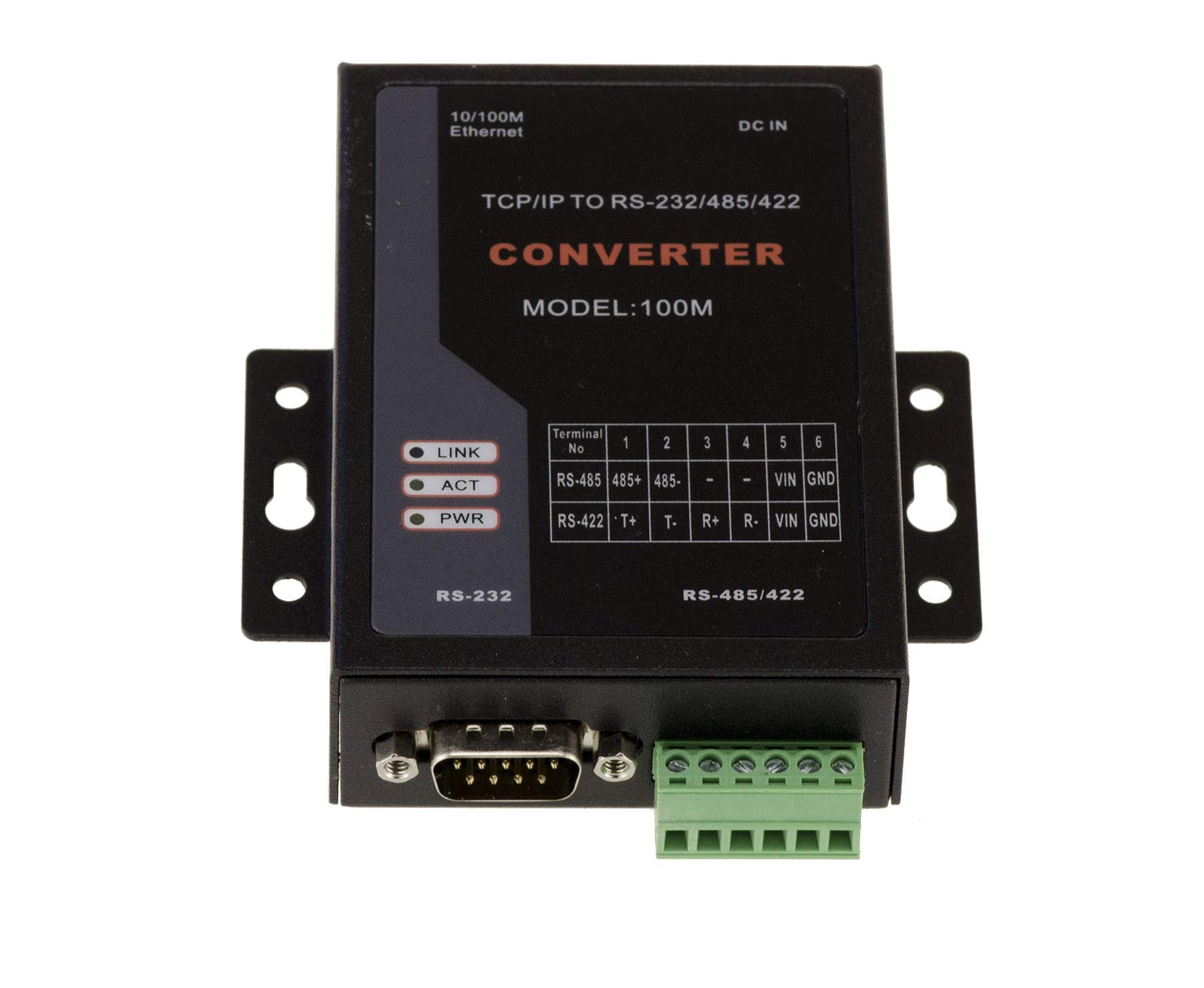 KALEA-INFORMATIQUE Convertisseur Serveur Point d'accès RS-232 RS-422 RS-485 vers TCP/IP LAN ethernet. Port COM RS232 RS422 RS485 par fiche DB9 ou Fil à Fil