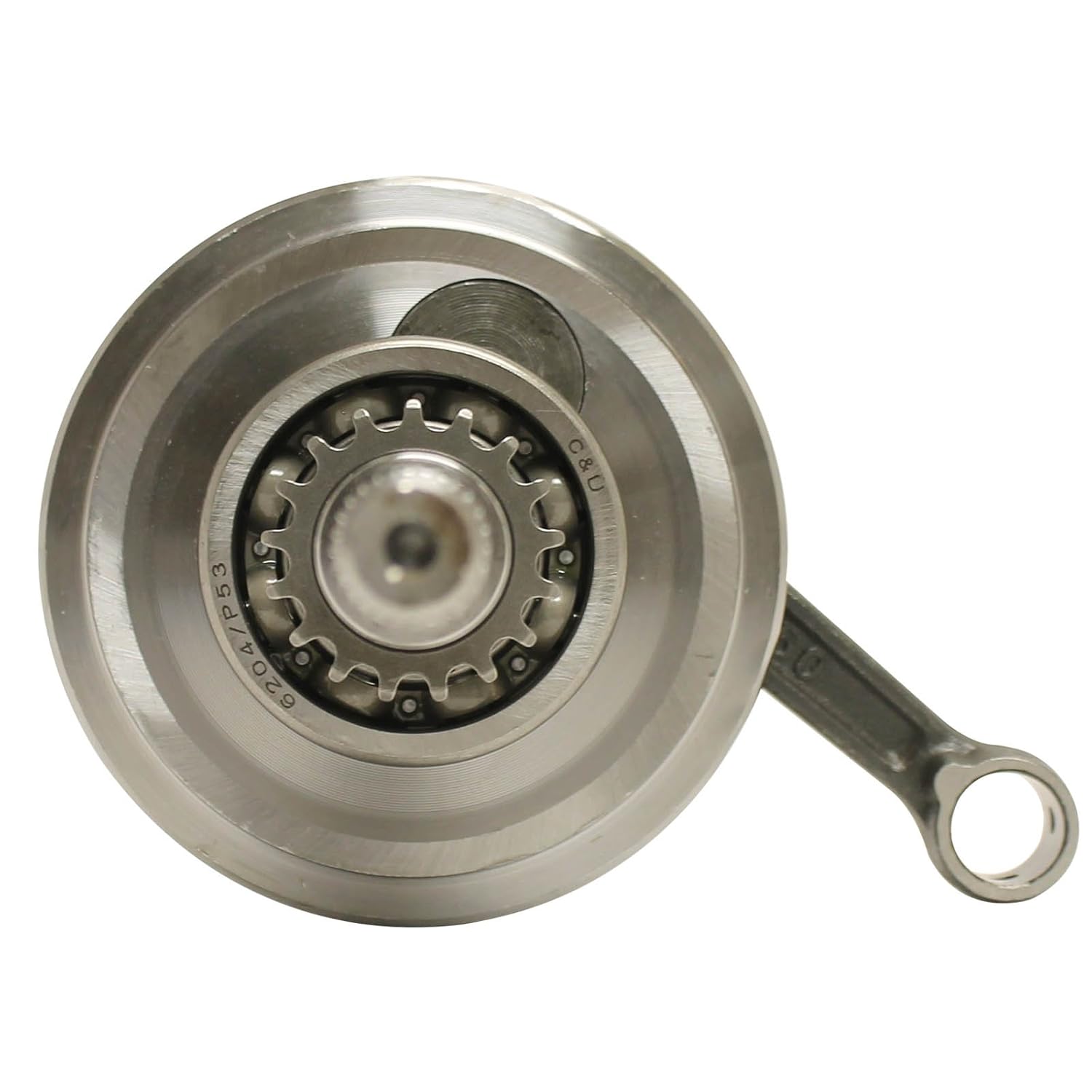 RedCap 17 & 22 Tooth Crankshaft with Bearings Connecting Rod for GY6 50cc-80cc 4-Stroke 139QMB Chinese Scooter Moped ATVs Quads Buggies for JMStar Jonway Lance NST Roketa Sunl Tank TNG Vento VIP Model