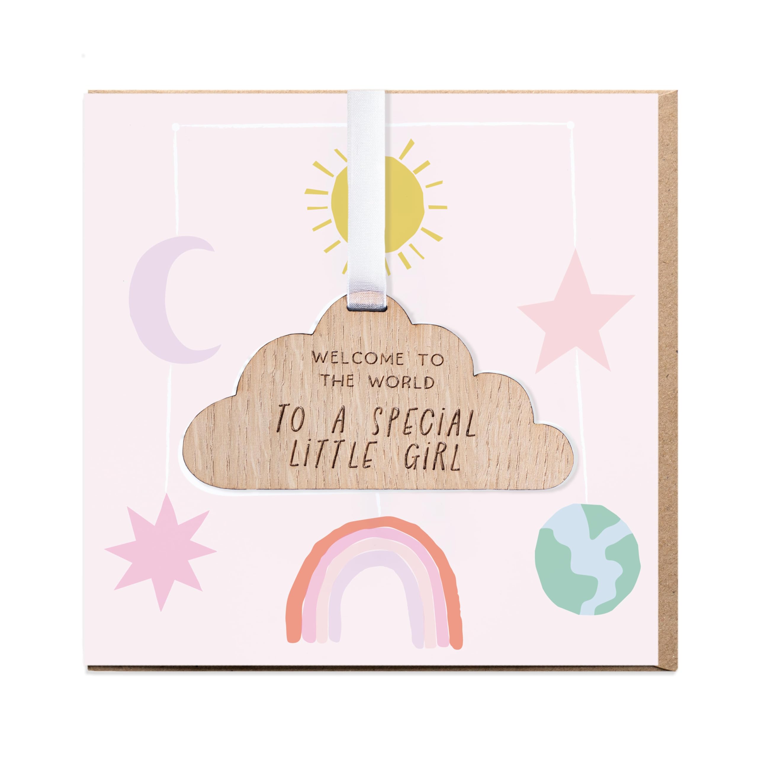 Manta Makes New baby card, keepsake new baby boy card or new baby girl card