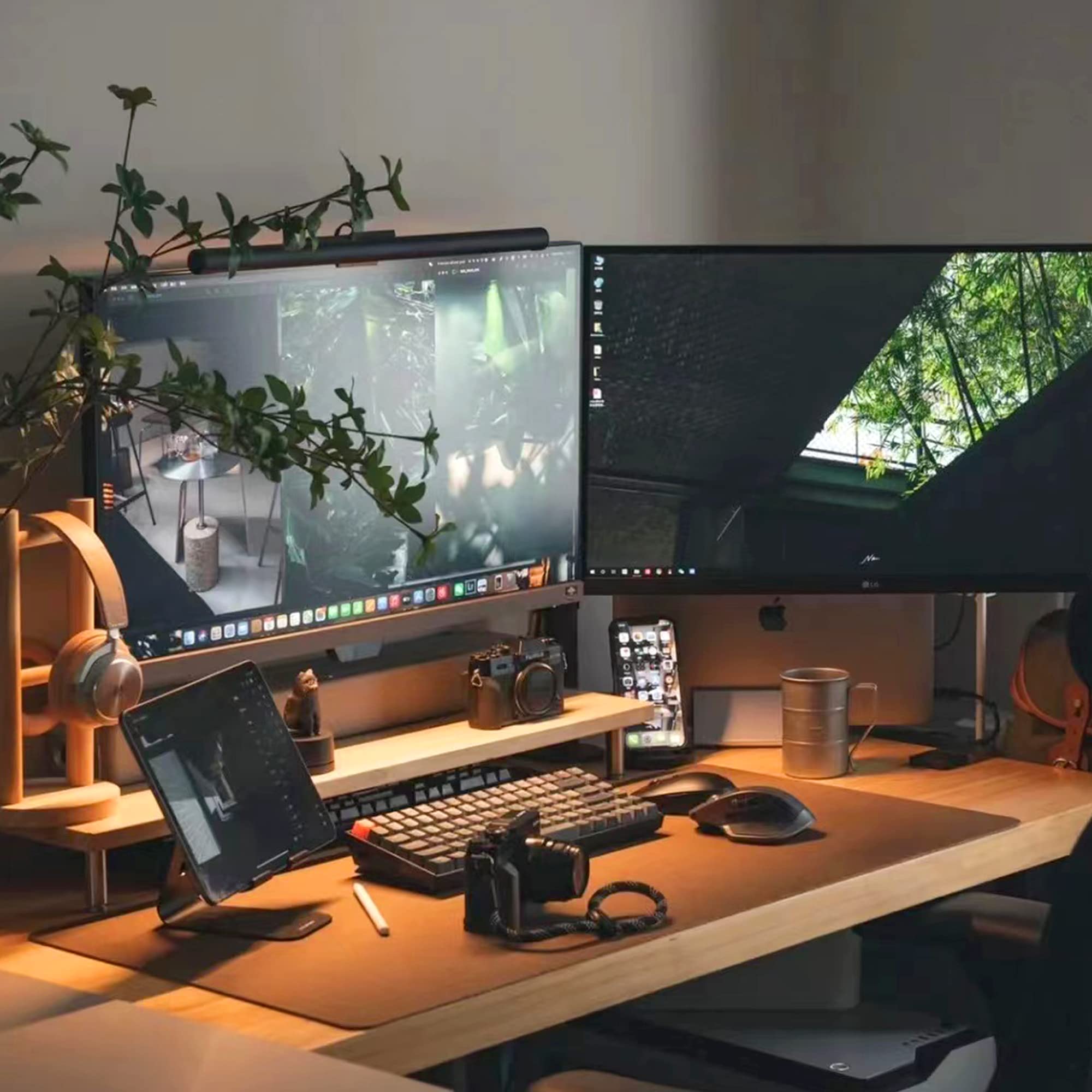 Amazon.co.jp: モニター台 幅55×奥行22×高さ10cm コンパクト