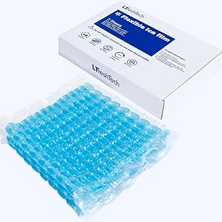 Flexible Ice Packs for Cooler Freezer Lunch Boxes Reusable Long Lasting (Blue for refrigerate Type)