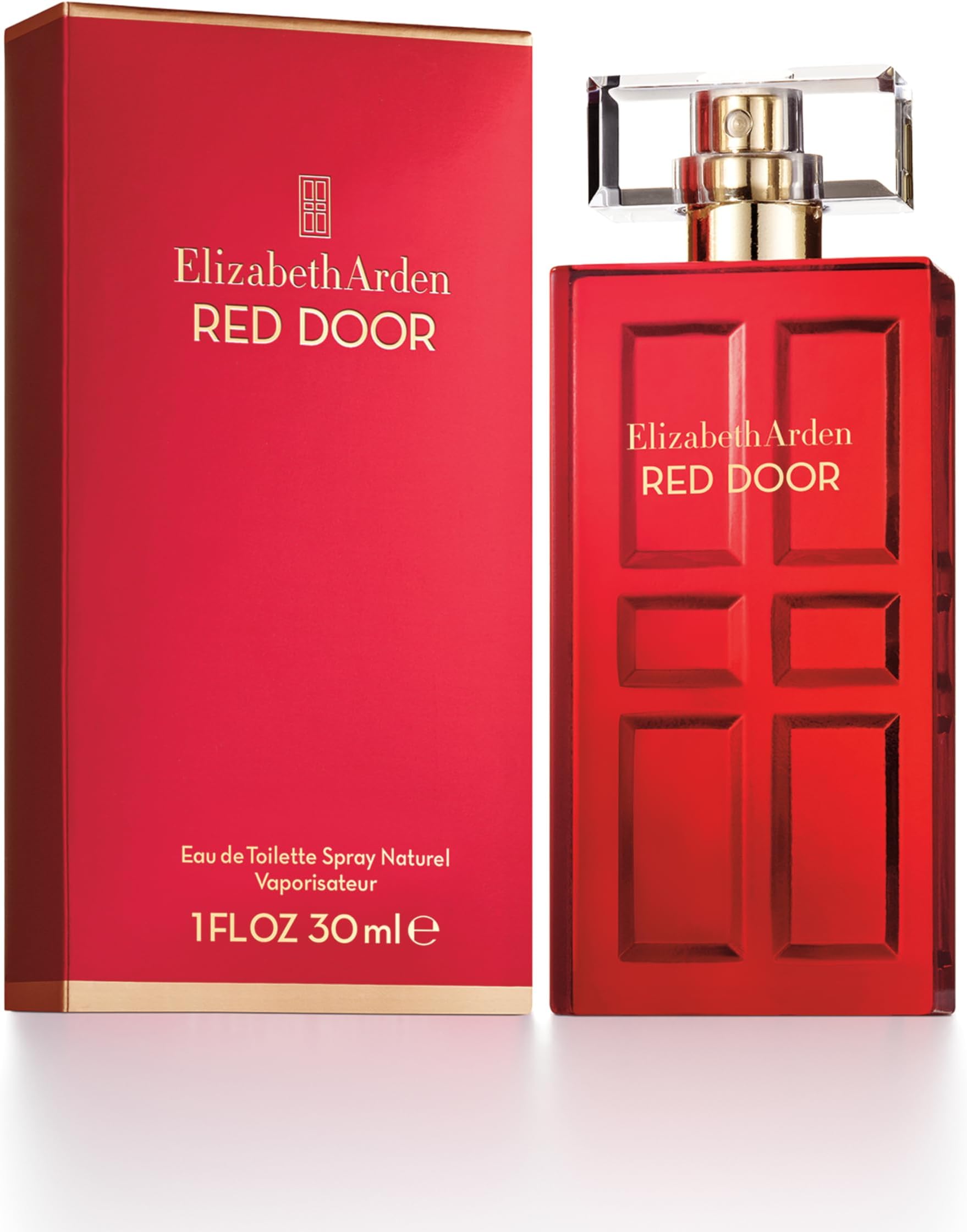 Red Door Women's Perfume, Fragrance, Floral Parfum with Notes of Freesia, Roses, and Sandalwood, Eau de Toilette