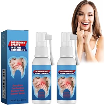 Toothache Sprays 20 ml Whiten and Brighten Pack of 2