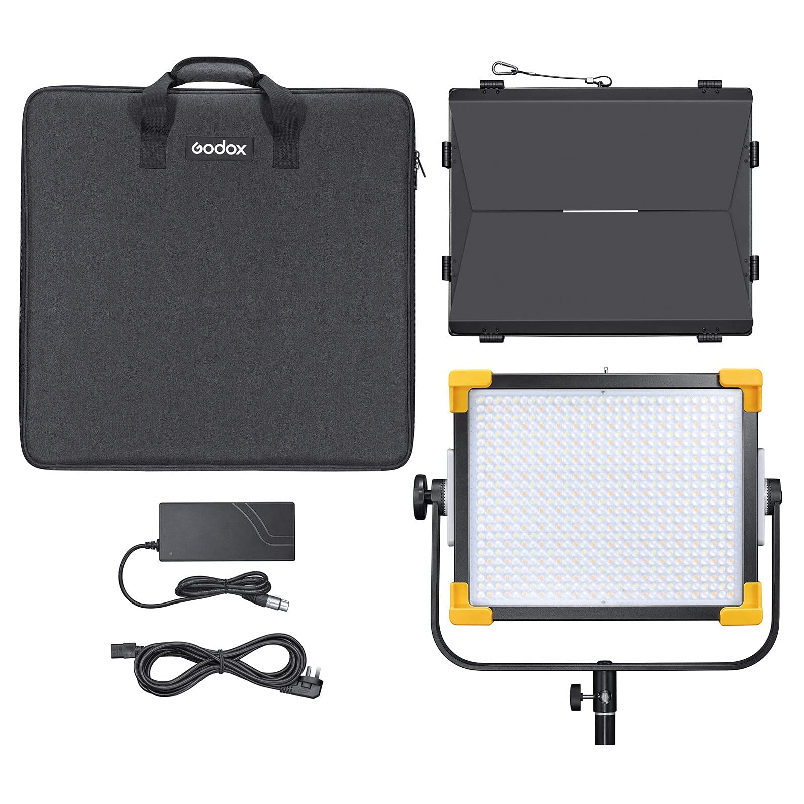 Amazon | Godox LD75R RGB パネルライト 75W LED ビデオライト、CRI 96 