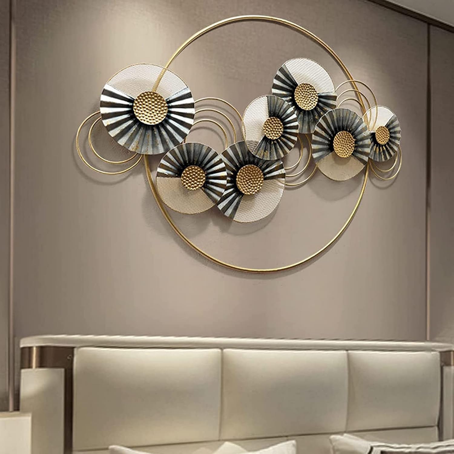 Amazon.com: QLDFX Metal Art Wall Decor Home Decor Metal Wall Art ...