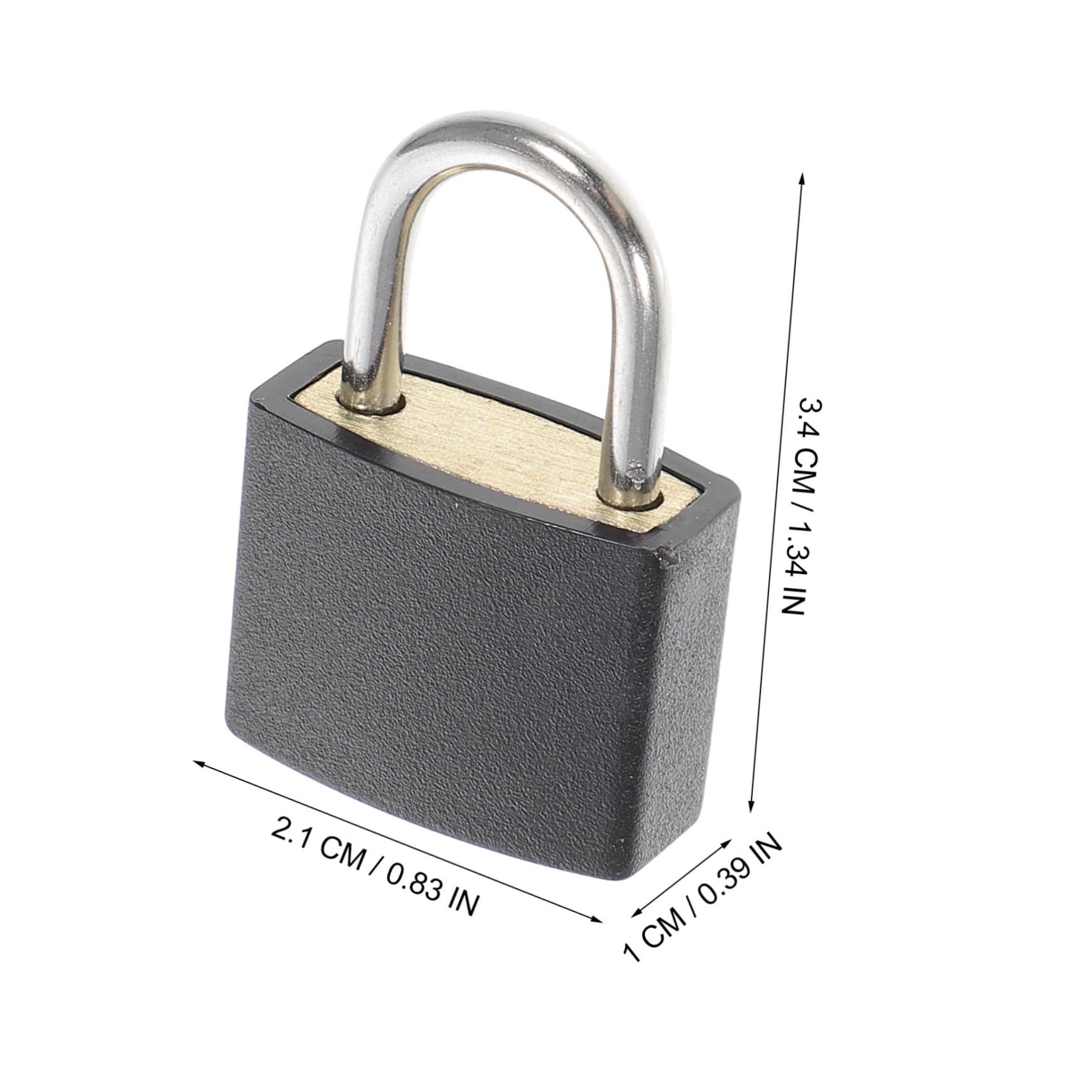 4 Set Piccolo Lucchetto Per Valigia Piccoli Lucchetti Per Valigie Valigia Zaino Lucchetti Per Armadietti Da Palestra Piccole Serrature Dello Zaino Acciaio Black 7 Pezzi * 4