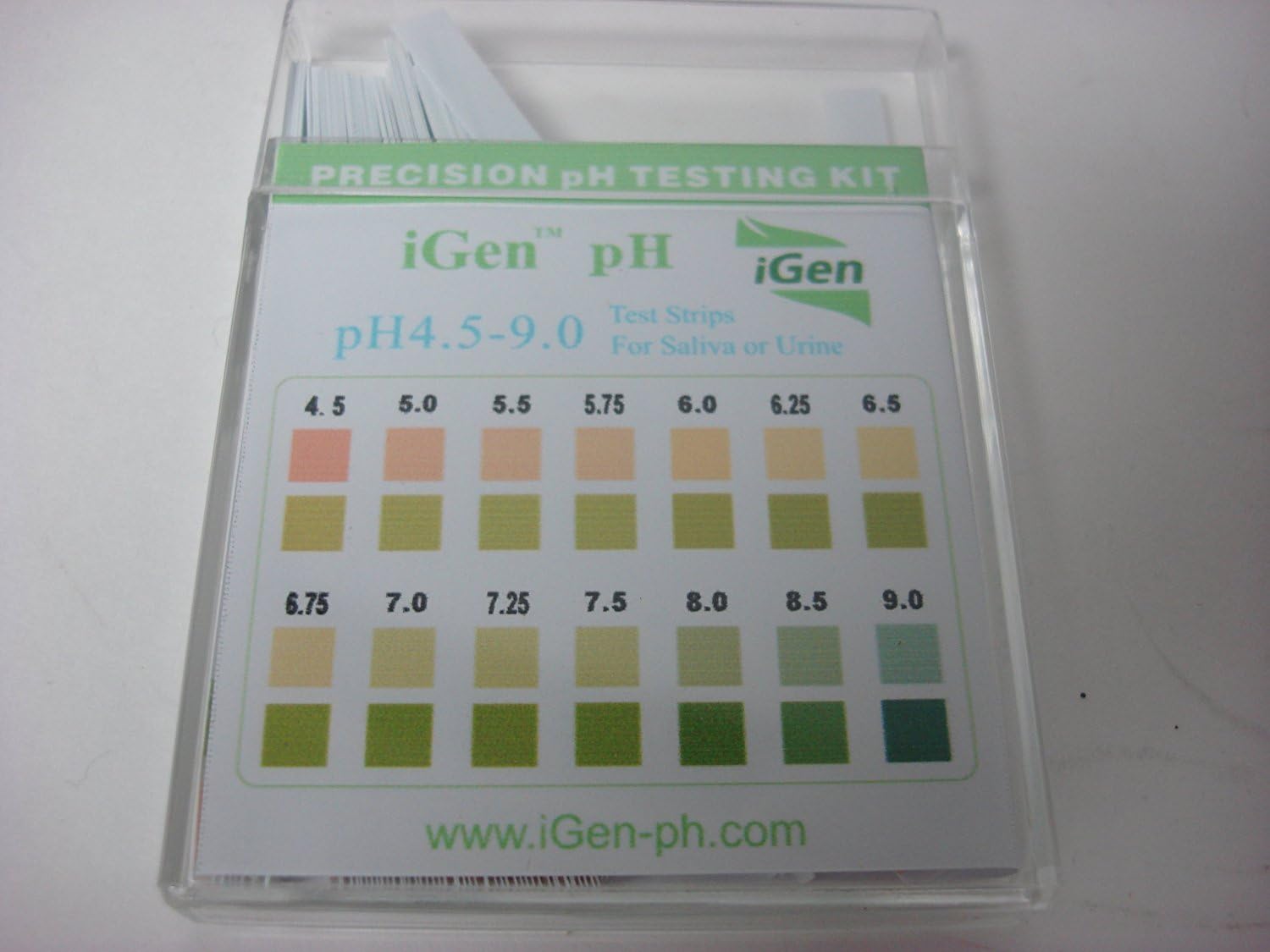 Alkaline pH 4.5-9.0 TEST STRIPS FOR body level URINE & SALIVA Precision pH testing kit (100 Strips per Pack)