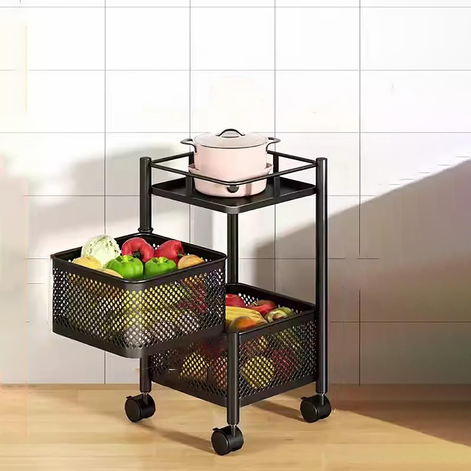 Présentoir de supermarché à 3 niveaux et étagère de vente au détail 28x28