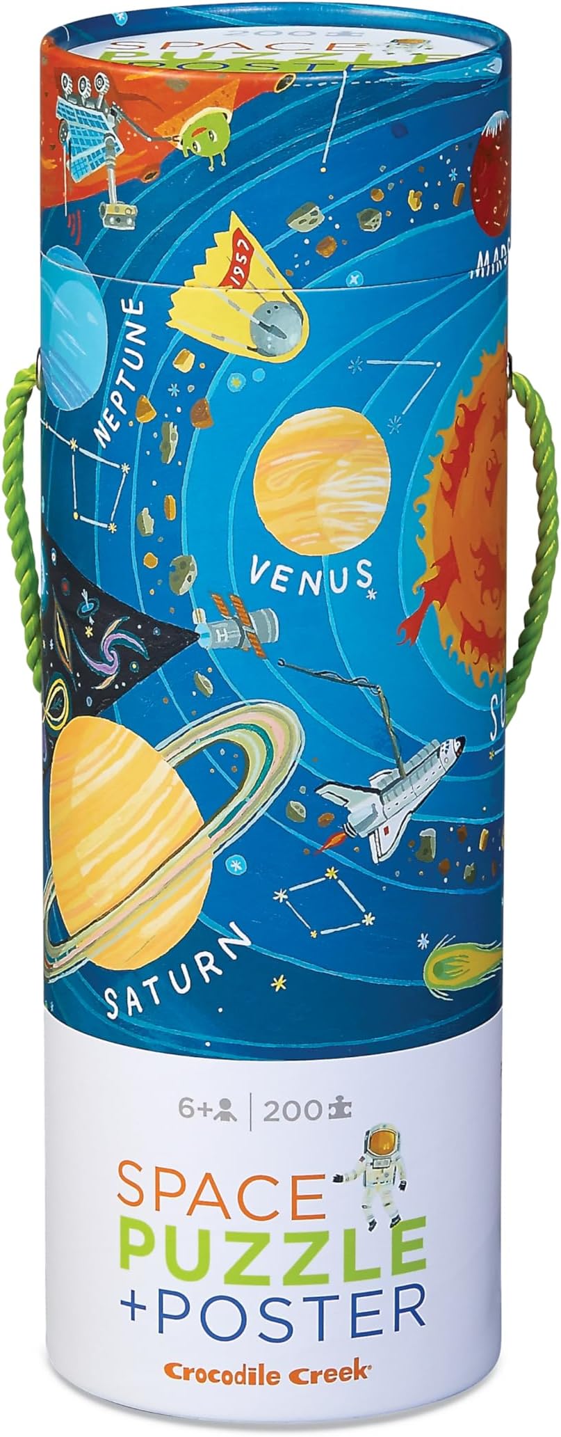 Crocodile Creek 200-pc Puzzle+Poster/Space