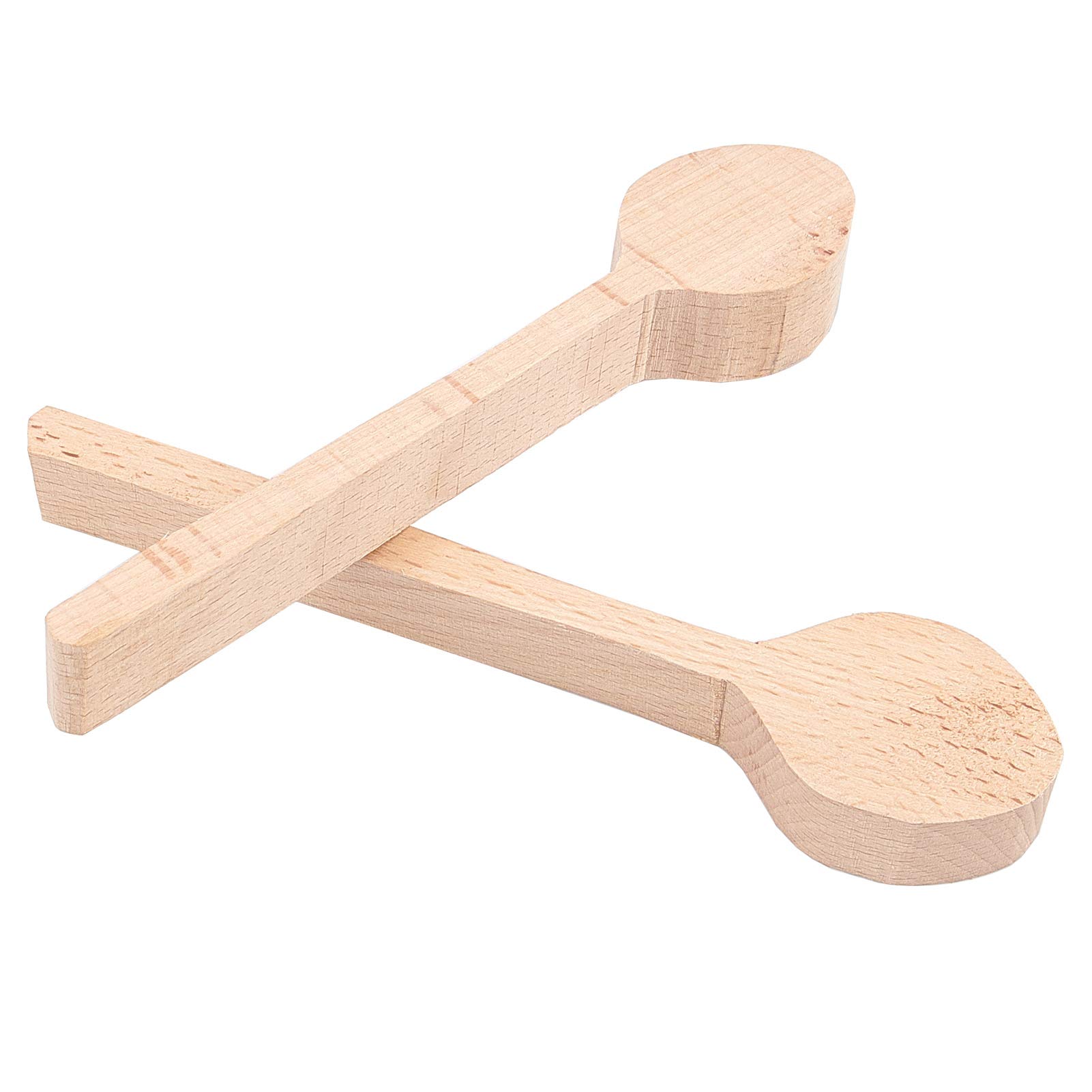 GORGECRAFT 4 pz Intaglio del Legno Cucchiaio in Bianco Kit Faggio Legno di Tiglio Cucchiaio Incompiuto Cucchiai di Legno per Il Mestiere Intaglio Whittler Starter