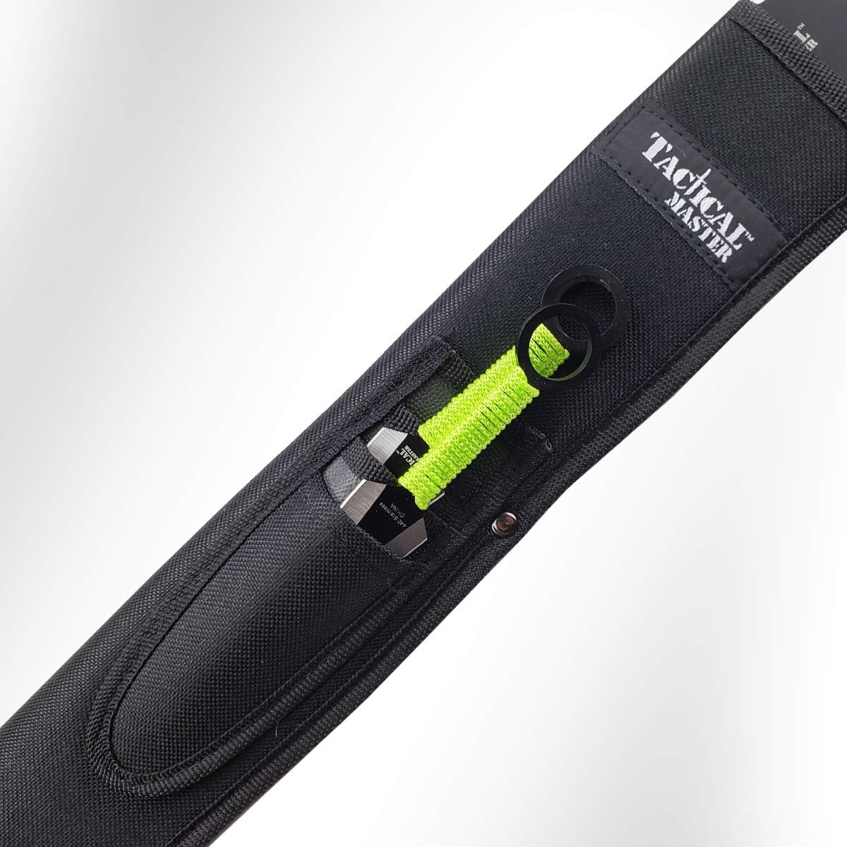 28 Inch Fixed Blade Machete with 3 Matching Utility Blades Set for Outdoor Activities Display and Gift ´- Green
