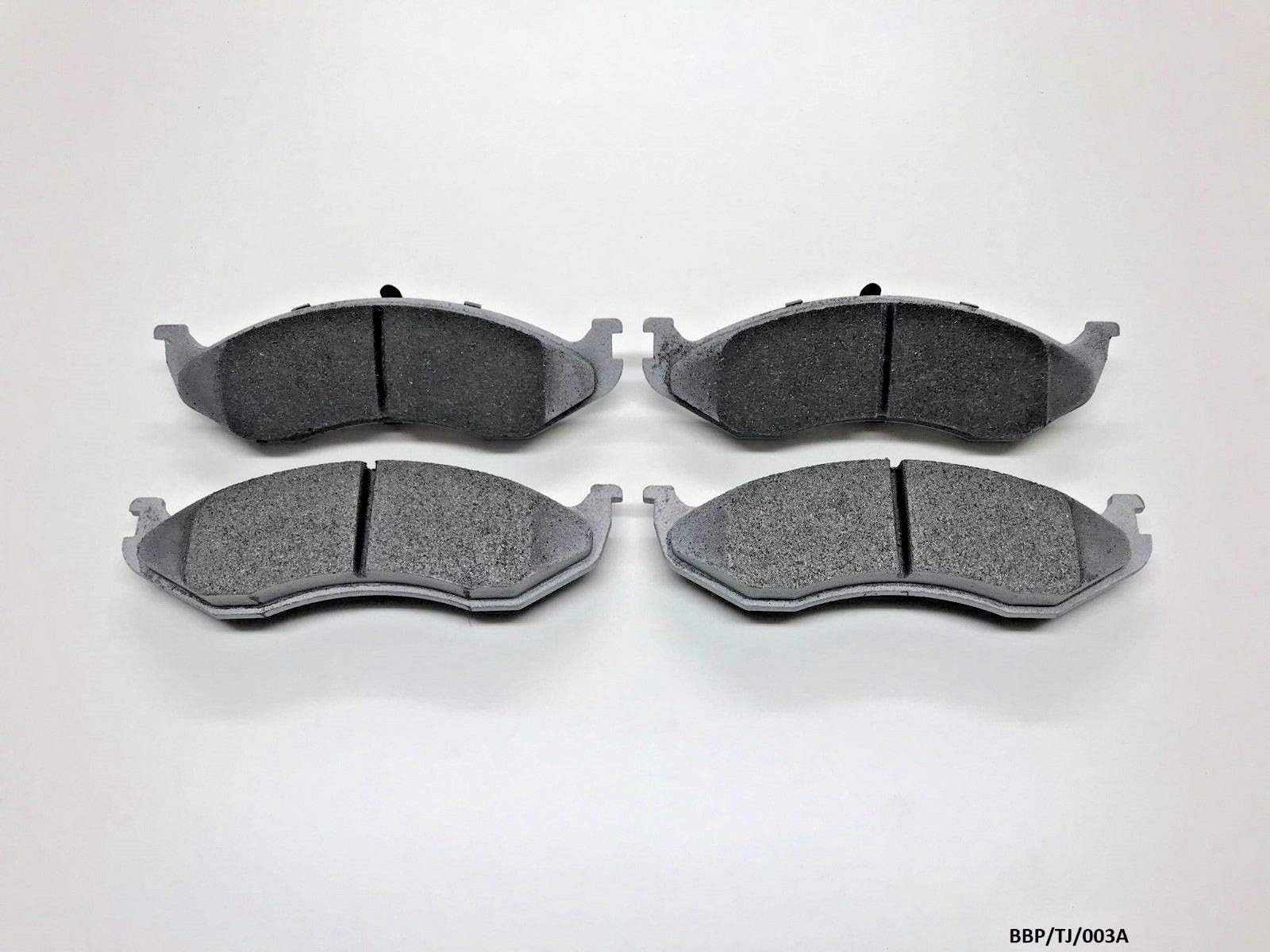ALPHA BRAKES Front Brake Pads 5252531 Wrangler YJ & TJ 1990-2006