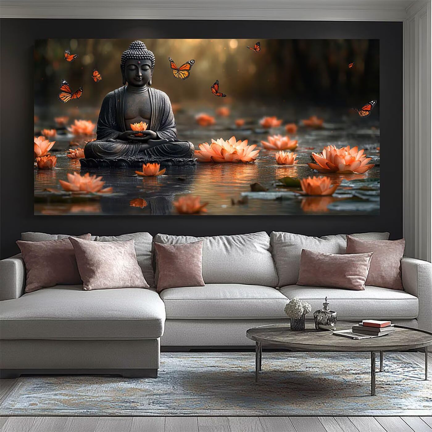 Zestawy sztuki diamentowej dla dorosłych, zen, malarstwo diamentowe, 5D, DIY, zestawy sztuki ściennej dla dorosłych, pełne wiercenie motyli po numerach, 200 x 102 cm, haft krzyżykowy, rękodzieło