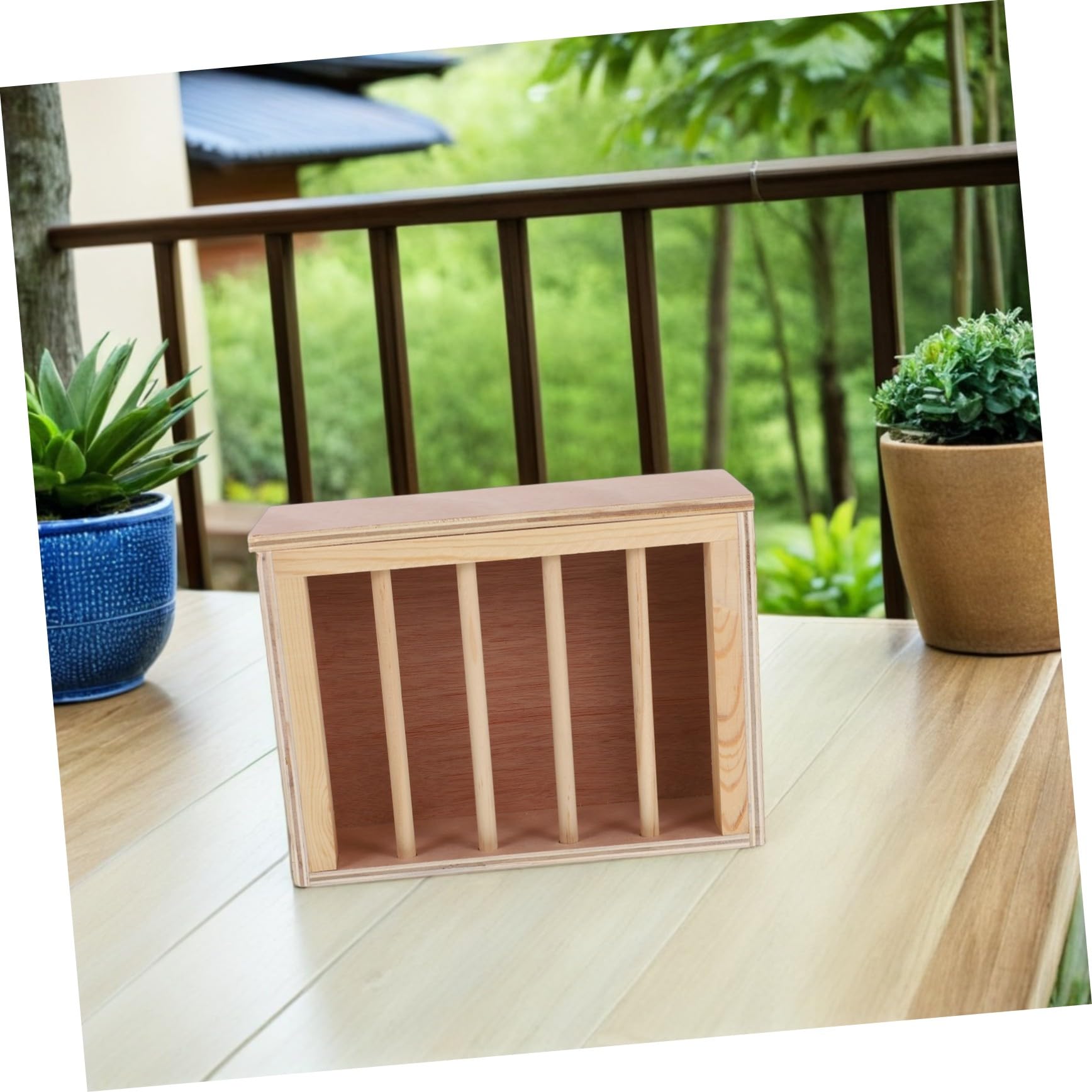 BESTonZON Supporto Per Maiali In Legno - Accessori Per Coniglietti E Animali Supporto Per Cincillà Fieno Per Cavie Conigli Gabbie Per Maiali Cincillà Da Parete Conigli E
