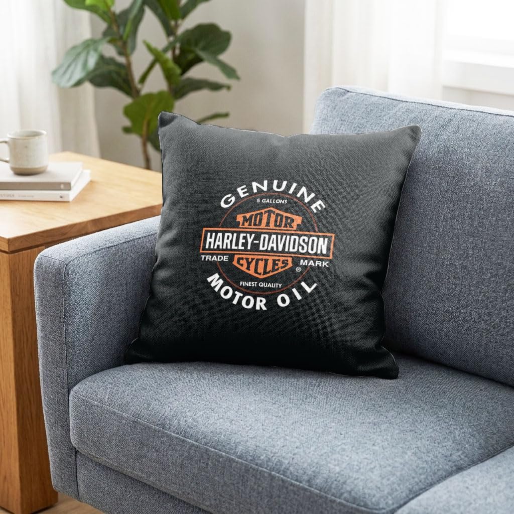 Northwest Harley-Davidson Tapestry Throw Pillow, 18 x 18 in