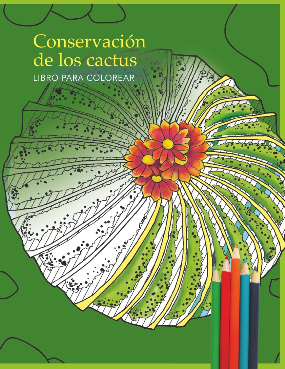 Conservación de los cactus: Cactus para colorear y aprender