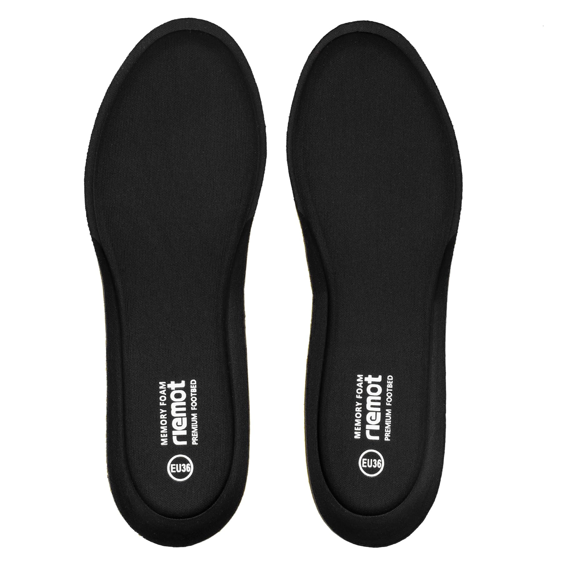 riemot Memory Foam Insoles for Men and Women - Replacement Shoe Inserts Comfort Cushioning for Sports Shoes, Trainers, Sneakers, Work Boots and Walking Shoes — view 12
