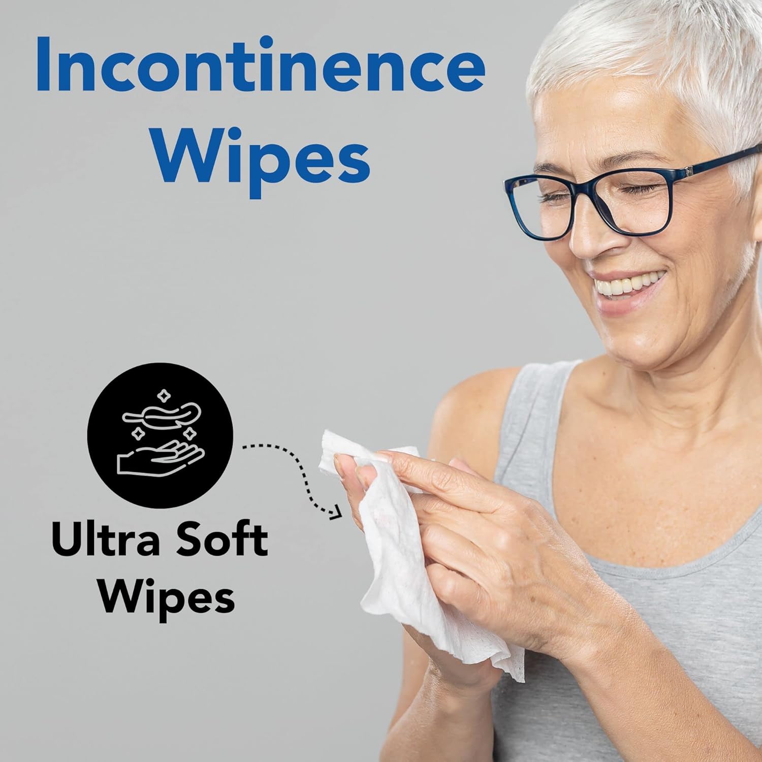 Disposable Dry Wipes for Adults and Incontinence 50 Count - Dry Disposable Wash Cloths for Seniors, Baby, Cleaning - No Additives - Cleansing Dry Washcloths : Health & Household