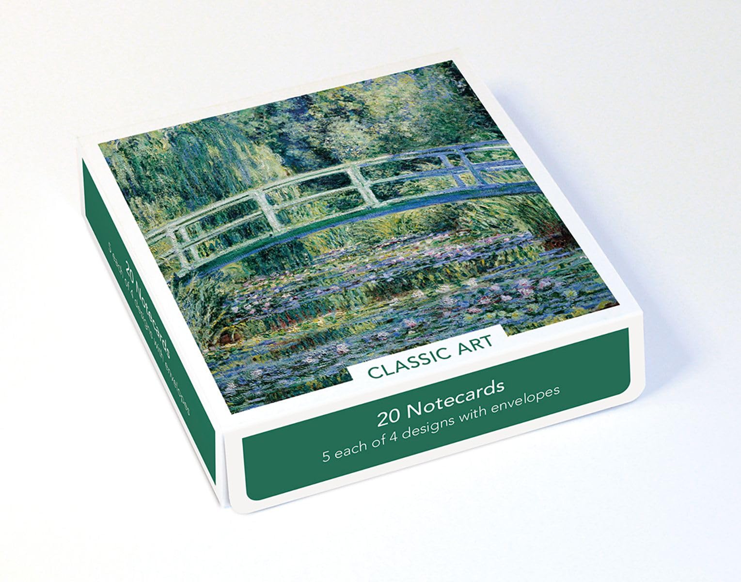 Museums & Galleries Classic Art Box of 20 Notecards with Envelopes