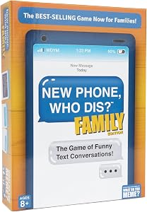 New Phone, Who Dis? Family Edition - The Text Message Family Party Game