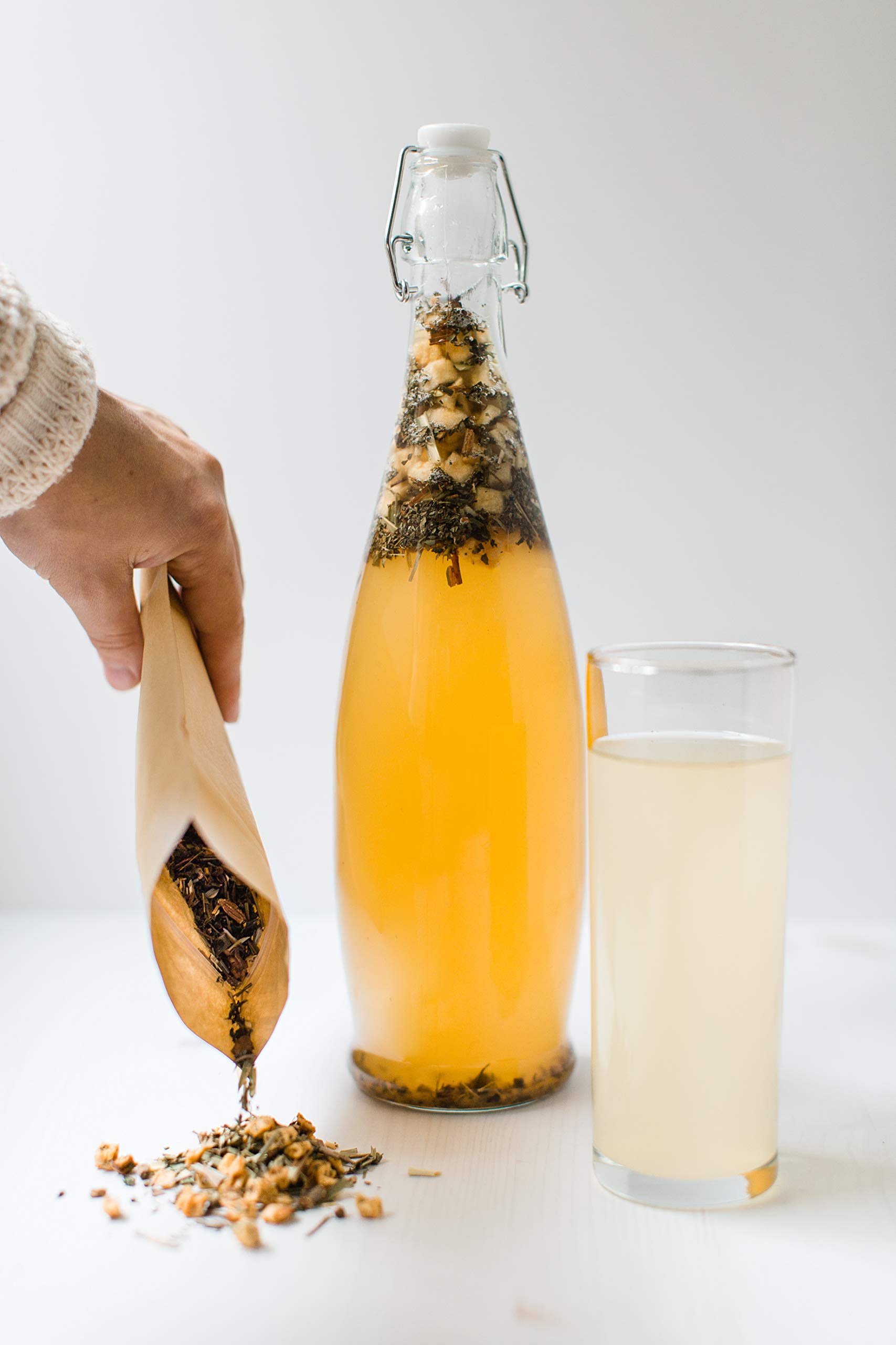 Buy (2 pack) Kombucha and Water Kefir Flavouring Infusion. (Blueberry