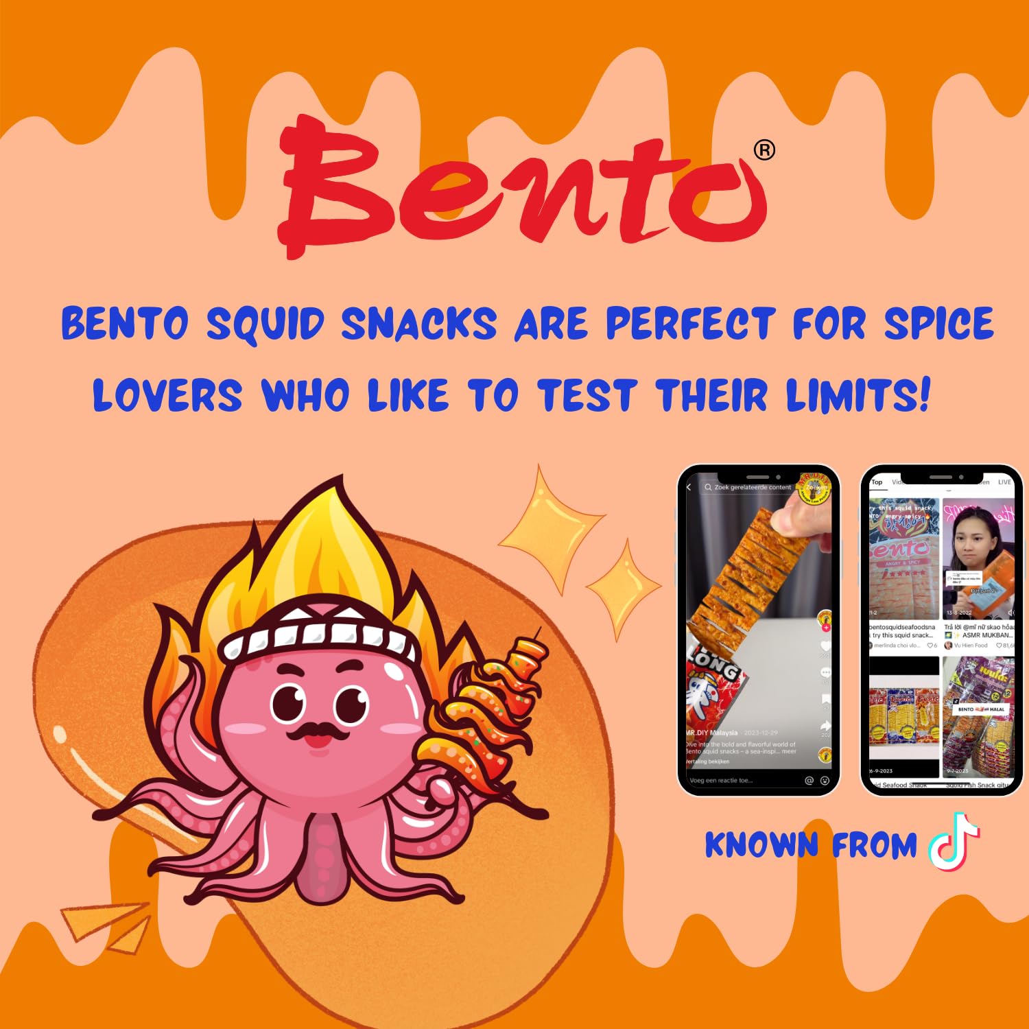 BENTO - Snack de Calamar Larb - 1 X 20 GR