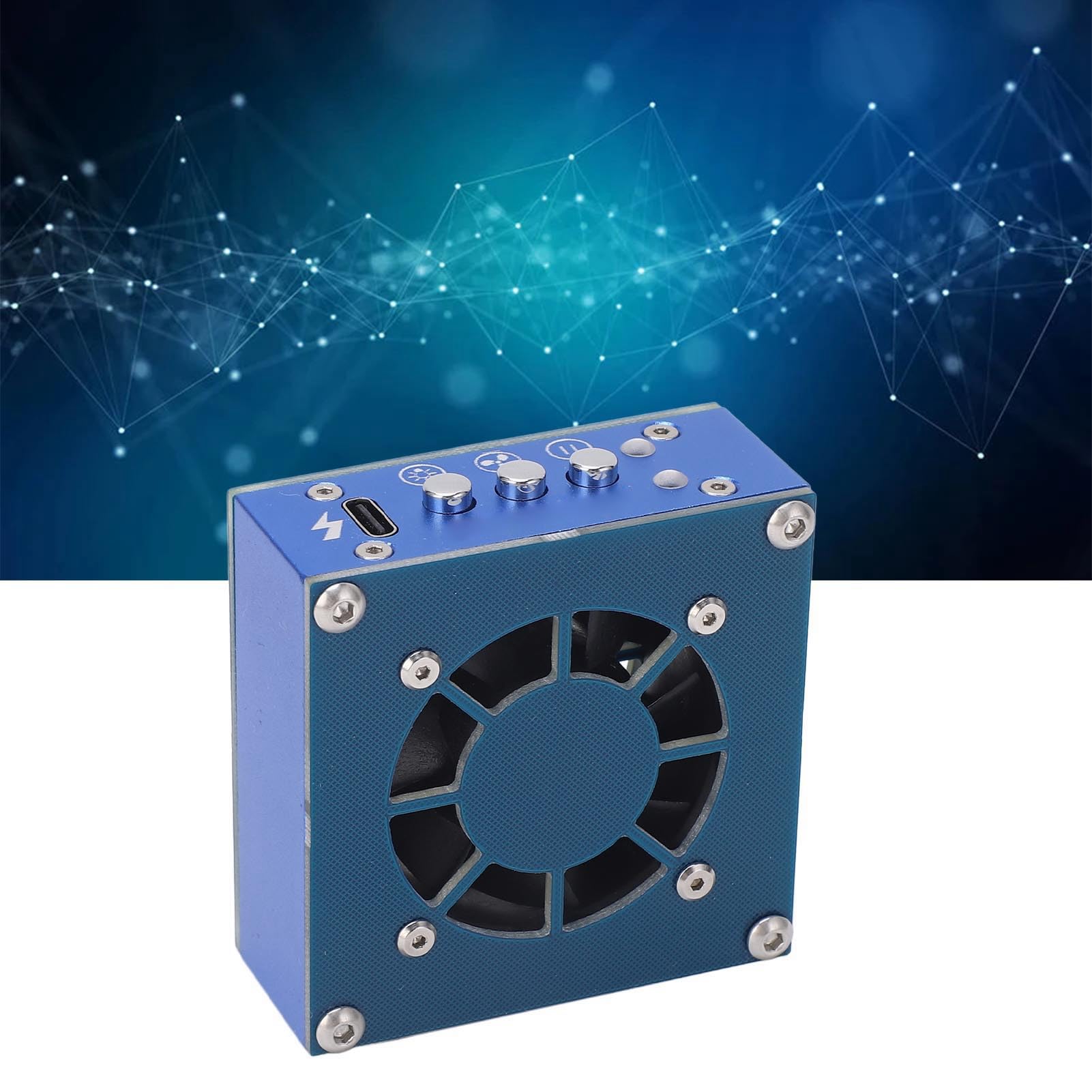 Solder Fume Extractor,5W Fume Extractor Solder Smoke Absorber Remover 3 Level Speed Regulation Cooling and Curing Fan Portable Soldering Fume for Soldering and Wood Burning