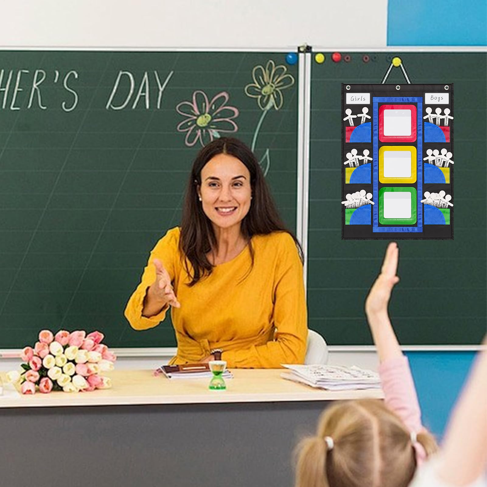 Tableau De Poche Stoplight Comportement - Outil Gestion Classe Et Maison Pour Enfants