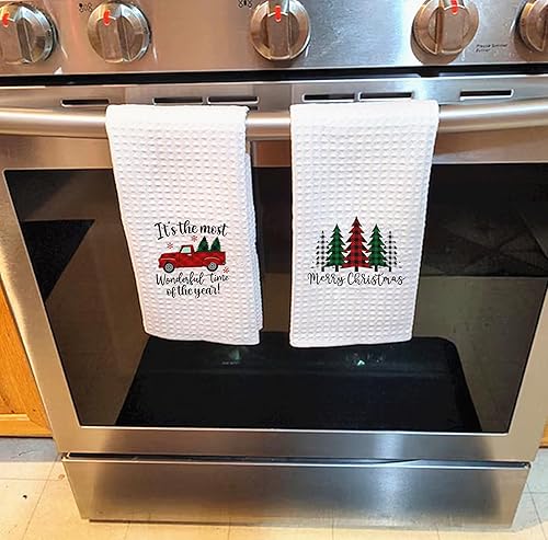 Miniatura 2 de JAJADO Plantillas autoadhesivas de serigrafía para decoraciones de árboles de Navidad, plantillas de bricolaje para pintar sobre