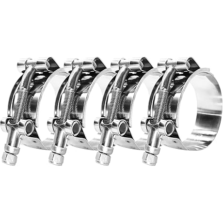 Essential T-Bolt Hose Clamp: Secure Your Connections with BOTTON's 4-Pack