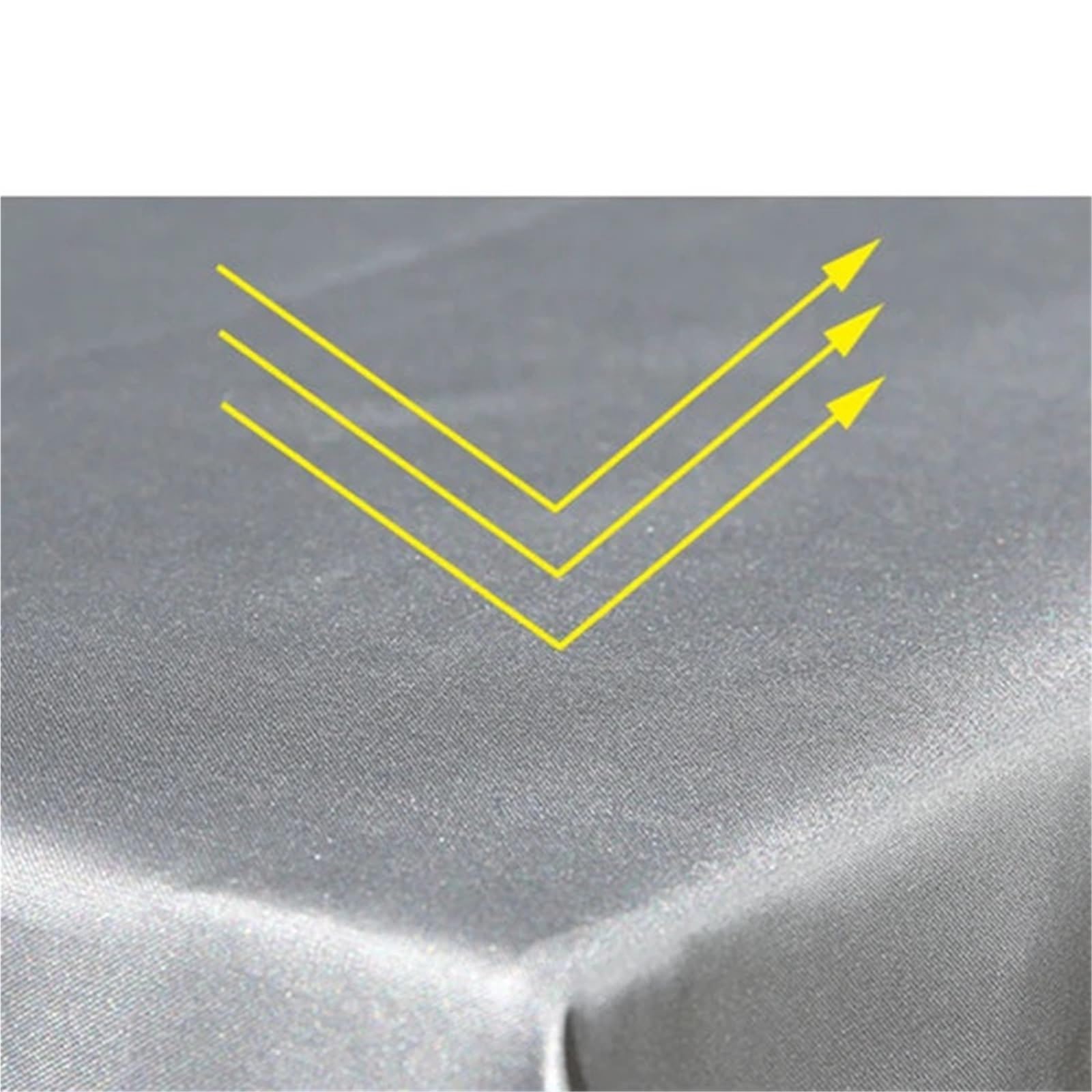Copertura della Lavatrice Tessuto Spesso for Protezione Solare in Tessuto Impermeabile for Lavatrice e asciugatrice, for Un Uso conveniente, Rivestimento in Argento for bucato(53x55x86cm)