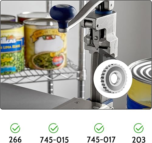 Miniatura 4 de Kits de engranajes de cuchillos mejorados KT2326 compatibles con abrelatas eléctricos 203 266 745-015 745-017