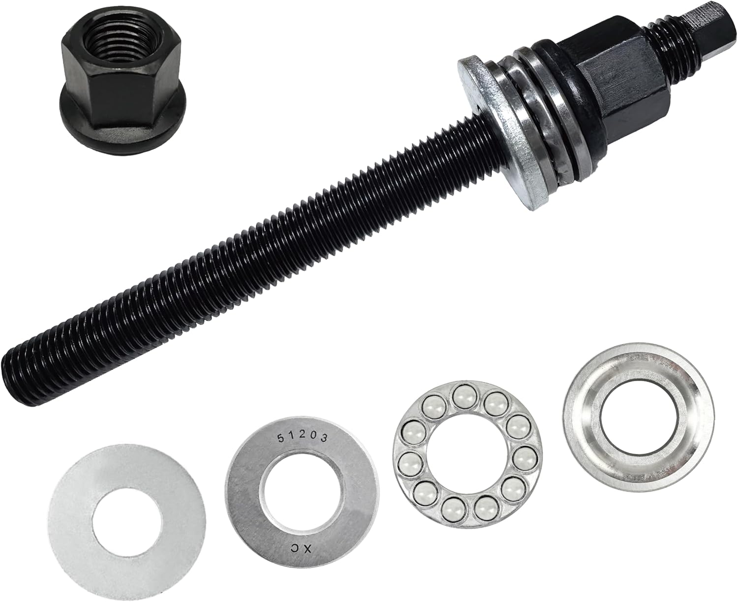 LS Harmonic Balancer Installation Tool, Crank Pulley Install Tool 551141, Compatible with GM 1997-UP V8 LS1 LS2 LS3 LS4 LSX LSA LS6 LQ4 LQ9 （Thread Size M12 × 1.75）