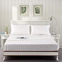 Vista 9 de Lanest Housing Silk Satin Sheets, Queen Size Satin Bed Sheet Set with Deep Pockets, Cooling Soft and Hypoallergenic Sheets Queen - Black Aqua